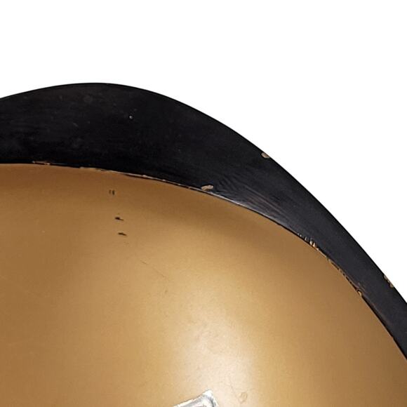 Fred Roberts Japan Mid Century Black Gold Bowl Triangle Dish Asian Symbols - Picture 9 of 10